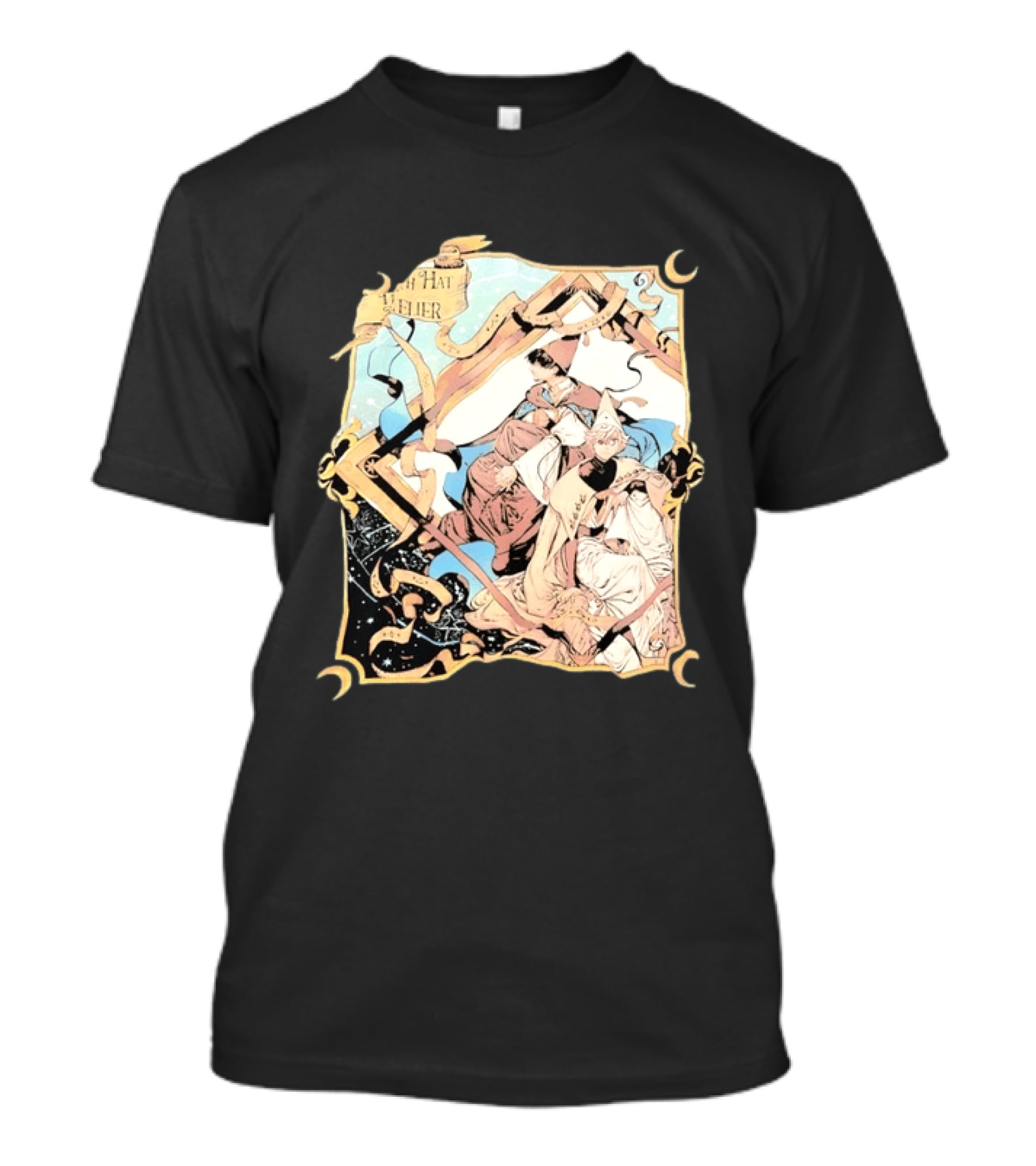 Witch Hat Atelier Fantasy Manga Anime Magic Enchanters Artistry T-Shirt