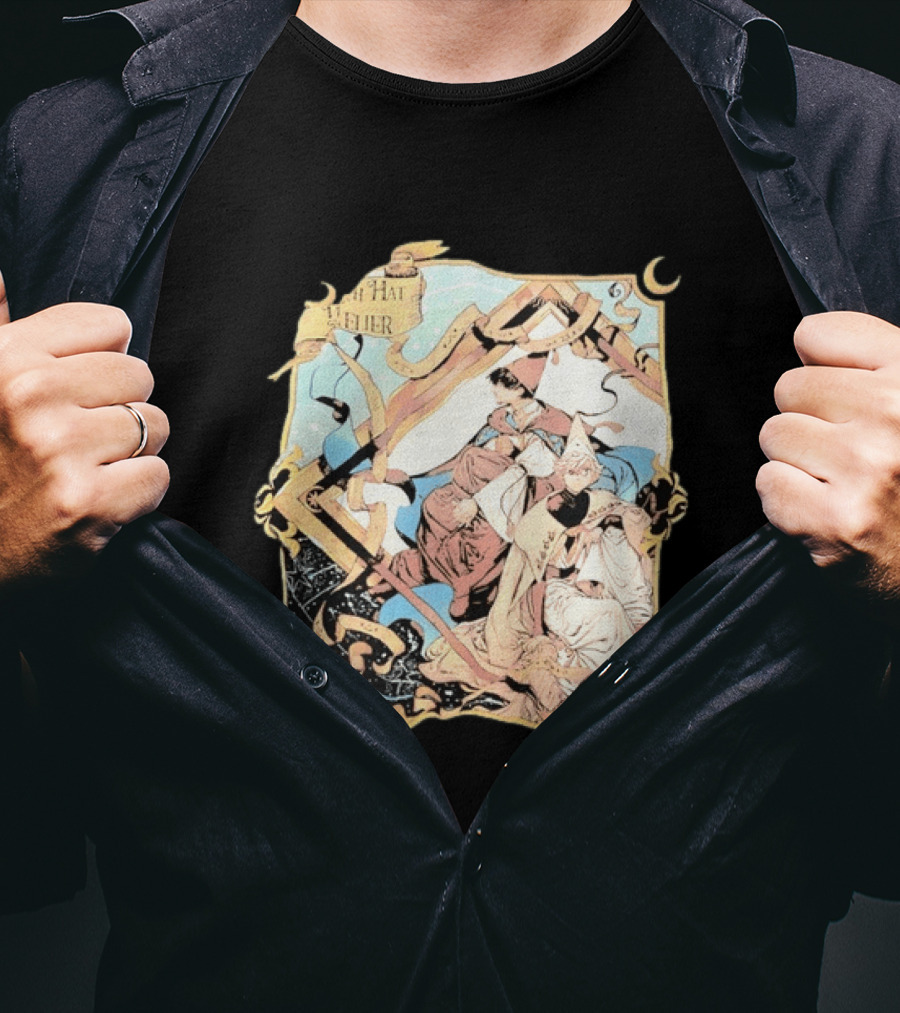 Witch Hat Atelier Fantasy Manga Anime Magic Enchanters Artistry T-Shirt