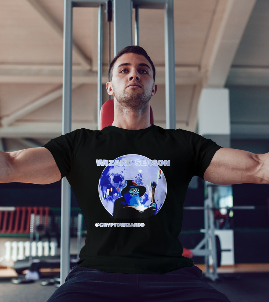 Wizard Season Crypto Trading Bitcoin Wizardry Trend @CryptoWizardd T-Shirt