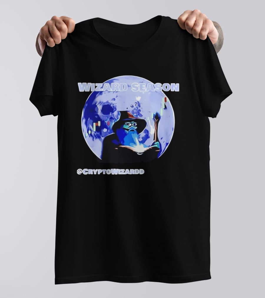 Wizard Season Crypto Trading Bitcoin Wizardry Trend @CryptoWizardd T-Shirt