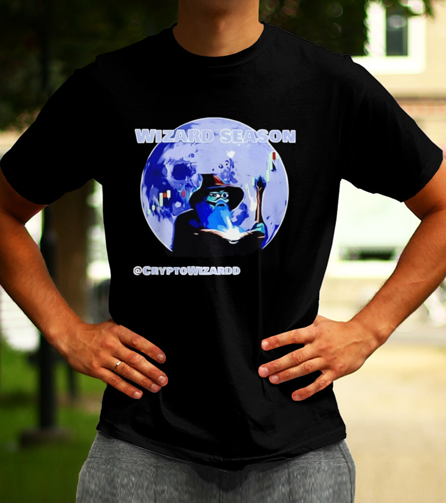 Wizard Season Crypto Trading Bitcoin Wizardry Trend @CryptoWizardd T-Shirt