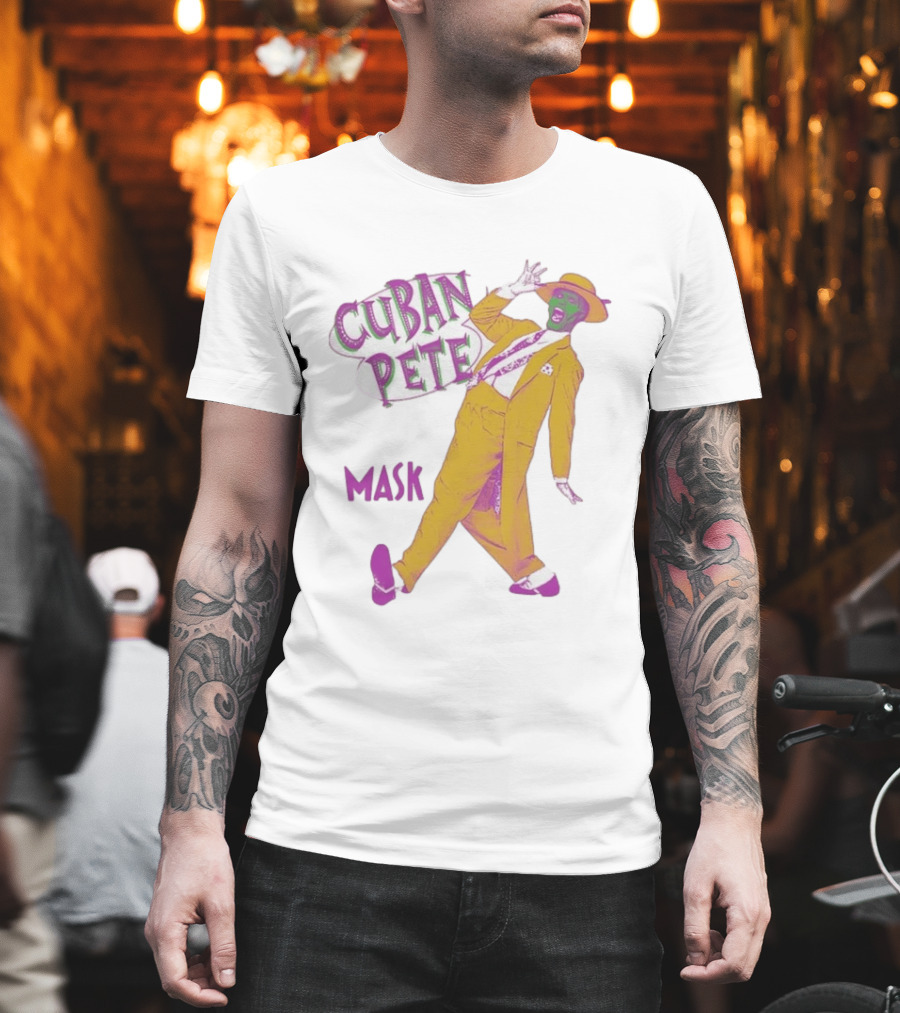 Cuban Pete The Mask Iconic Yellow Suit Dance Pose T-Shirt