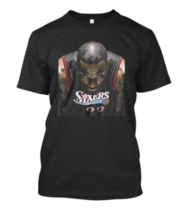 Lebron James Sixers Jersey Parody The League's Oldest Problem T-Shirt