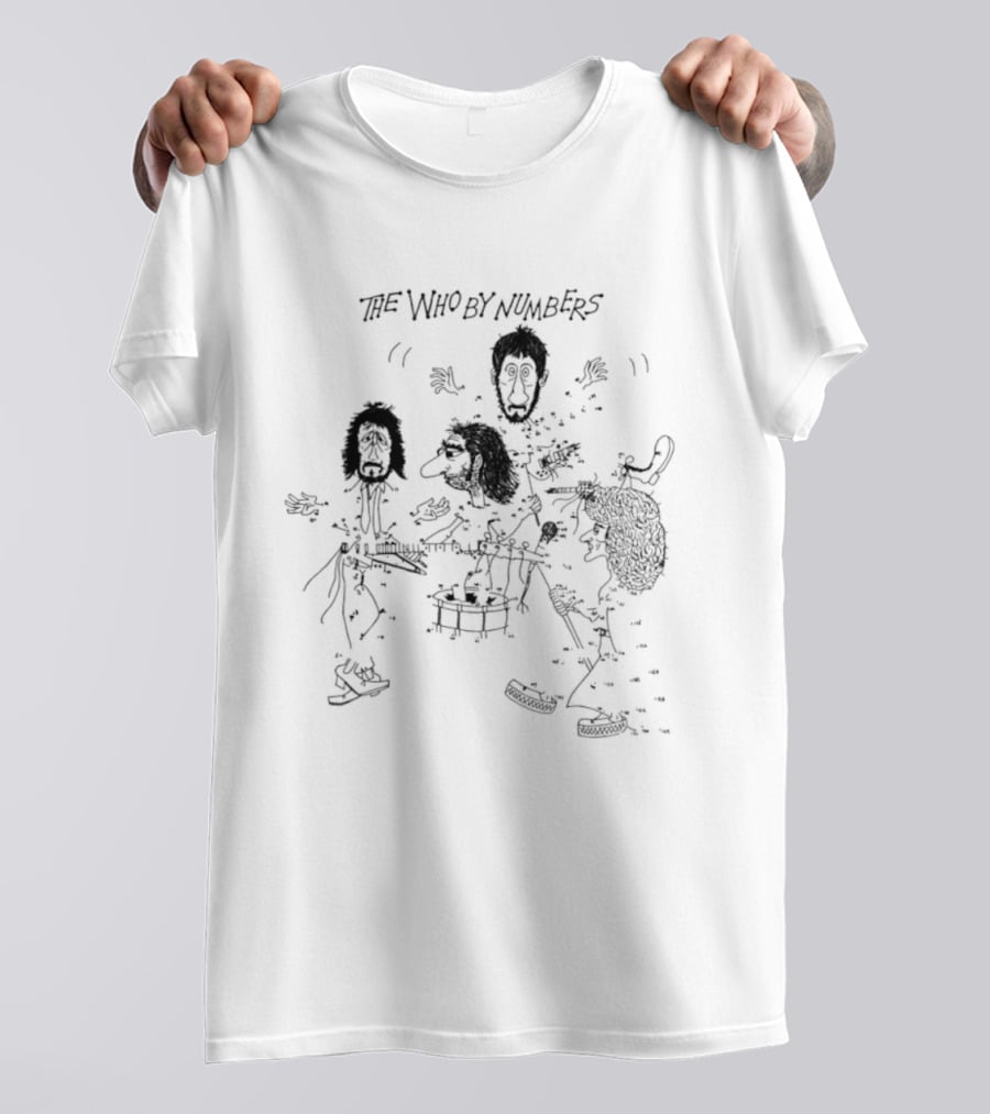 The Who By Numbers Band Members Connect The Dots T-Shirt