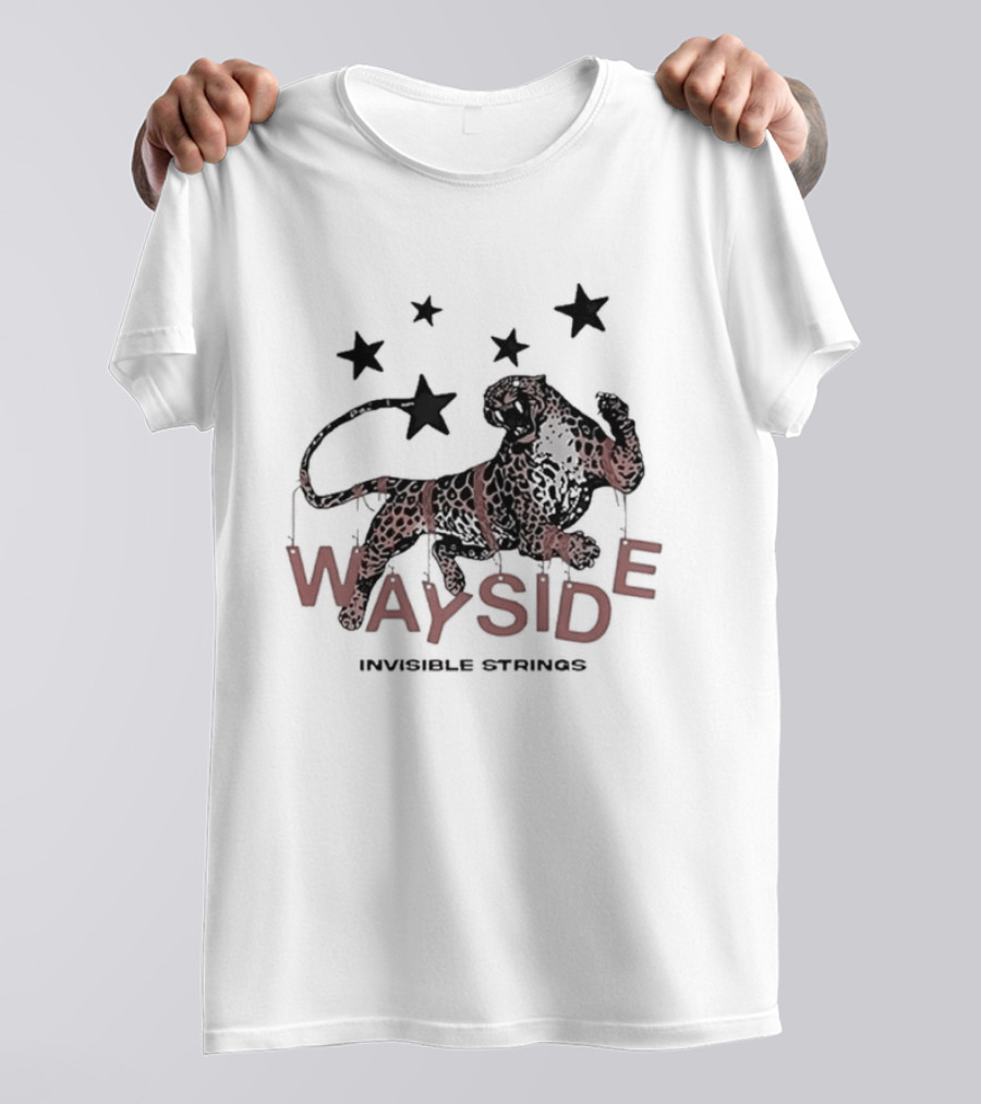Wayside Invisible Strings Panther Starry Night T-Shirt