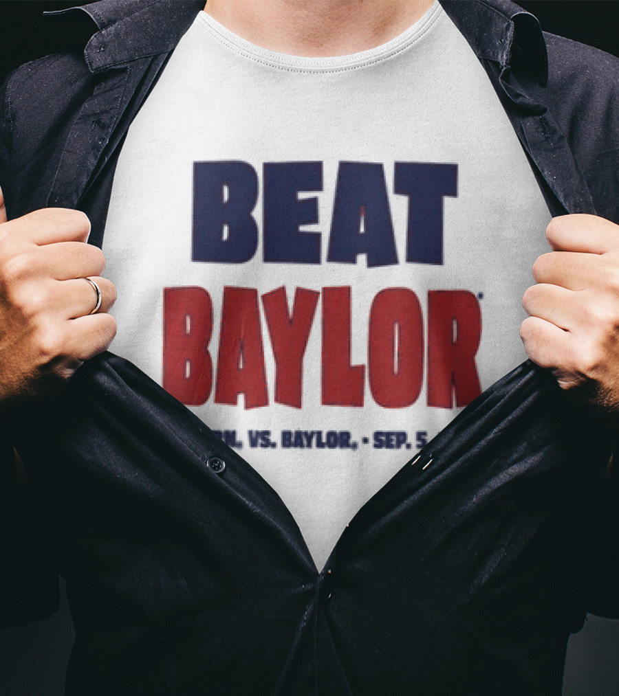 Beat Baylor Auburn Sep 5 2026 T-Shirt