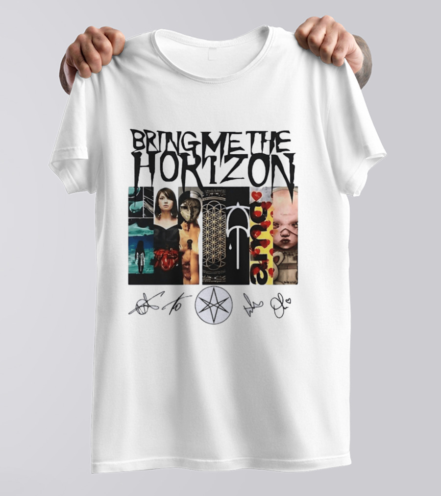 Bring Me The Horizon BMTH Amo Album Art Collage T-Shirt