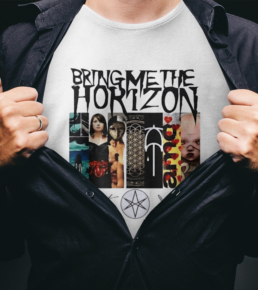 Bring Me The Horizon BMTH Amo Album Art Collage T-Shirt