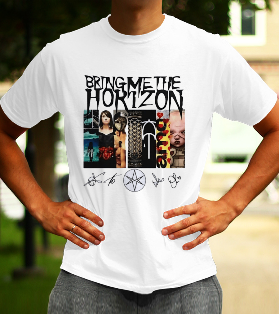 Bring Me The Horizon BMTH Amo Album Art Collage T-Shirt