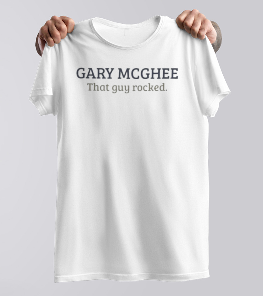 Gary McGhee That Guy Rocked Pittsburgh Panthers T-Shirt