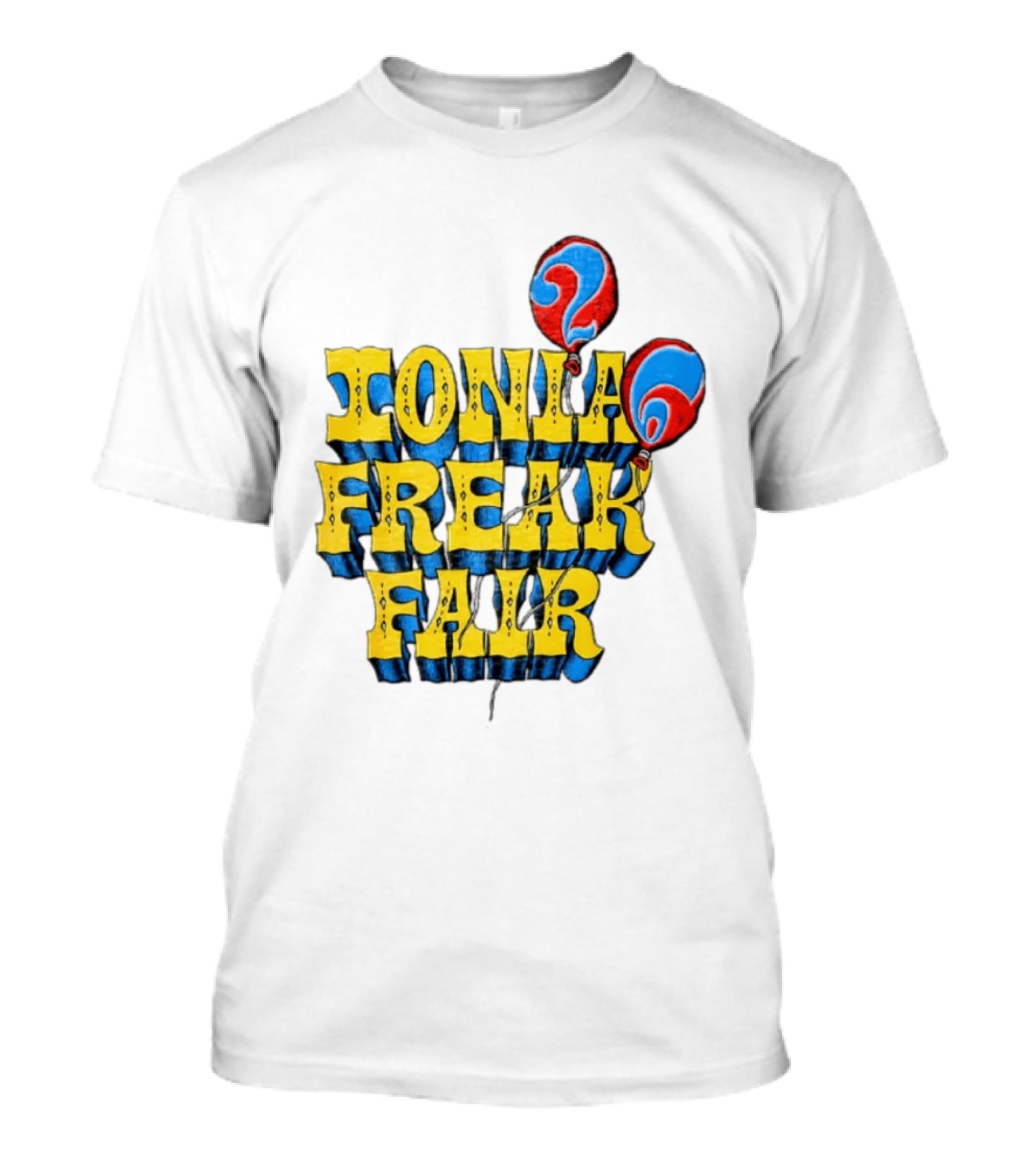 Ionia Freak Fair Colorful Balloon T-Shirt