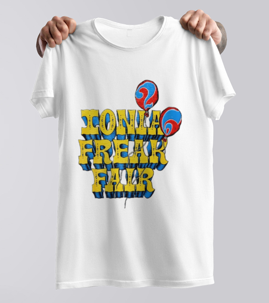 Ionia Freak Fair Colorful Balloon T-Shirt