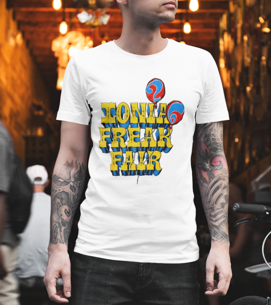 Ionia Freak Fair Colorful Balloon T-Shirt