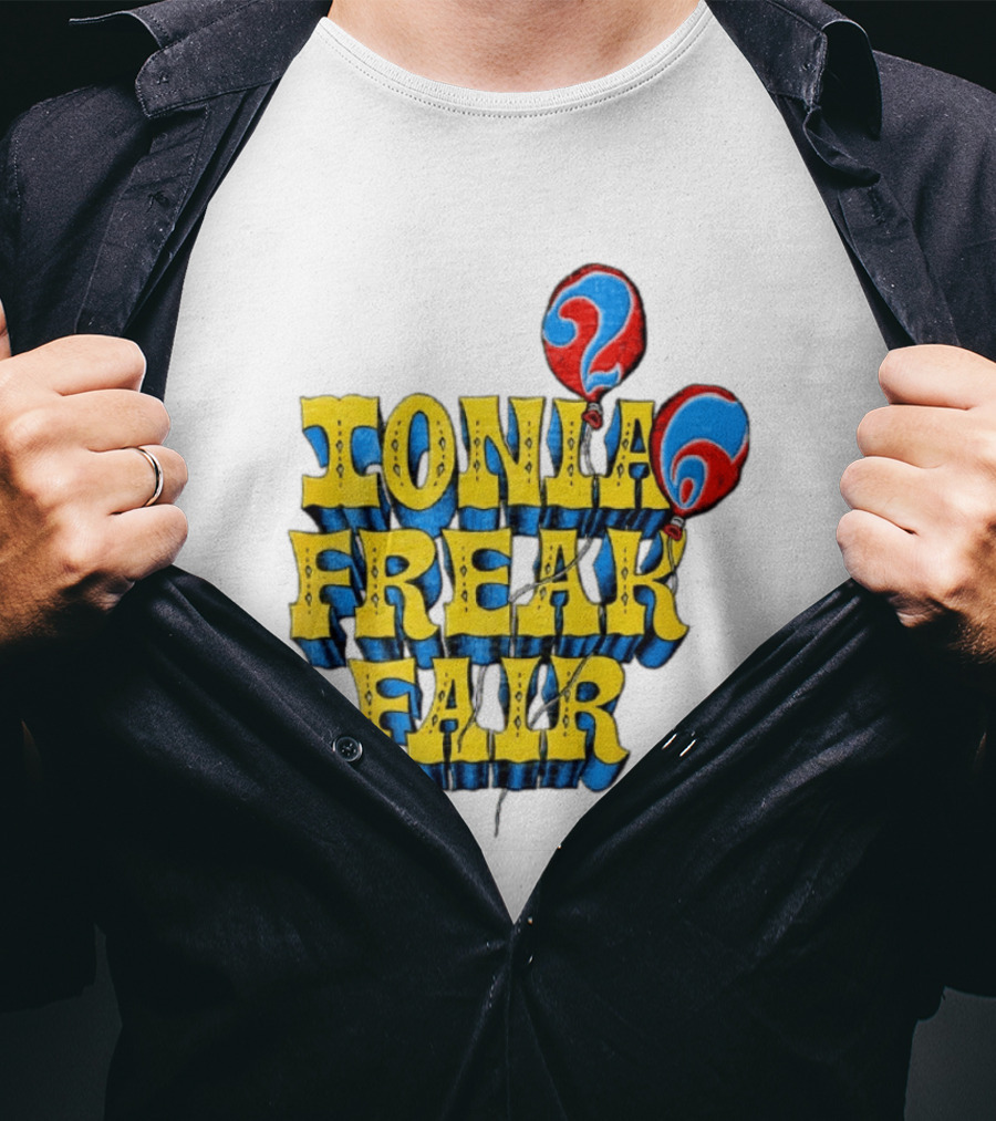 Ionia Freak Fair Colorful Balloon T-Shirt