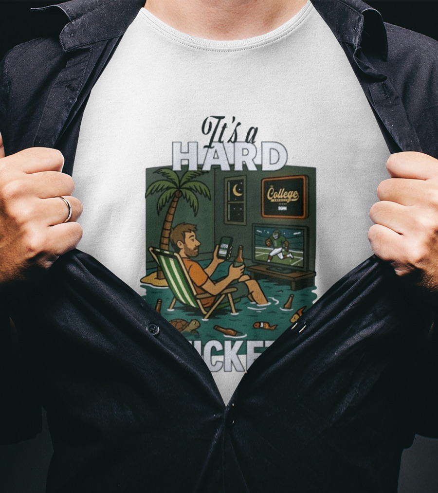 Hard Ticket College Experience SGPN Lifestyle Sports Fan Scene T-Shirt