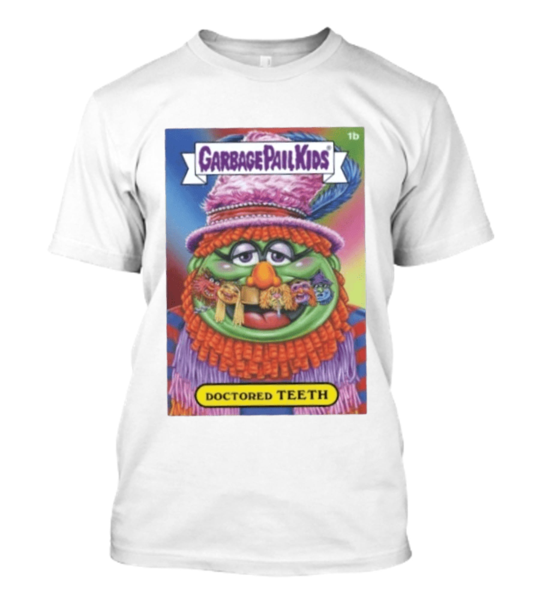 Garbage Pail Kids Doctored Teeth Muppets Mashup T-Shirt