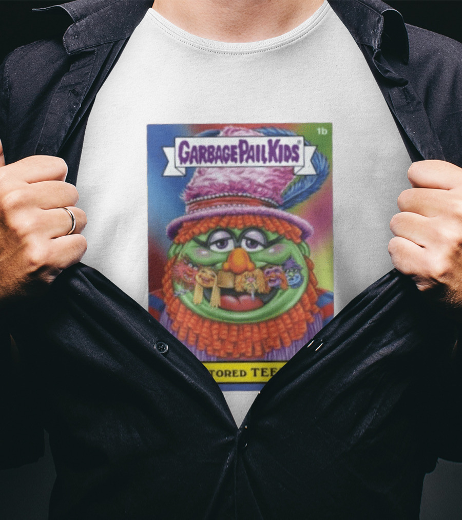 Garbage Pail Kids Doctored Teeth Muppets Mashup T-Shirt