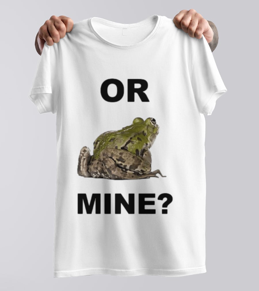 Or Mine Frog Amphibian Nature Wildlife T-Shirt