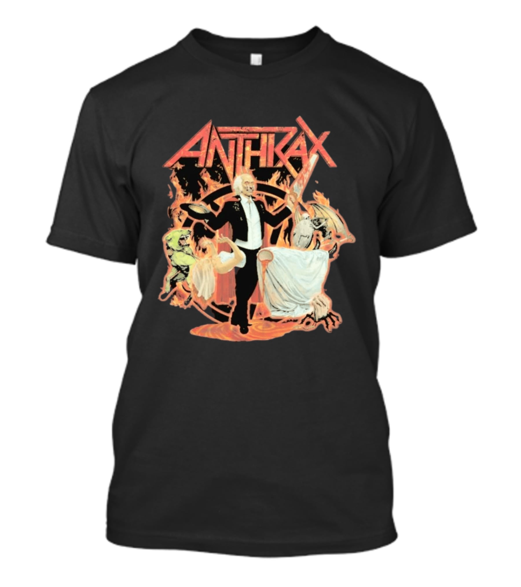 Anthrax North America 2026 Tour Cursum Perficio Fiery Album T-Shirt