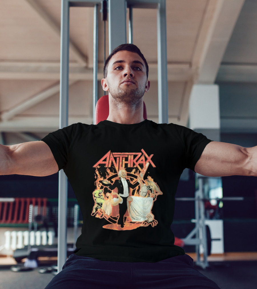 Anthrax North America 2026 Tour Cursum Perficio Fiery Album T-Shirt