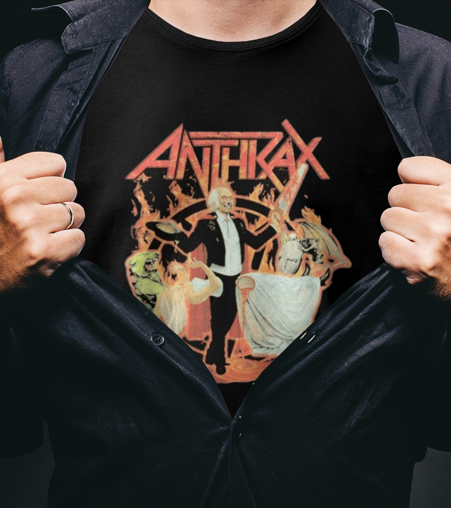 Anthrax North America 2026 Tour Cursum Perficio Fiery Album T-Shirt