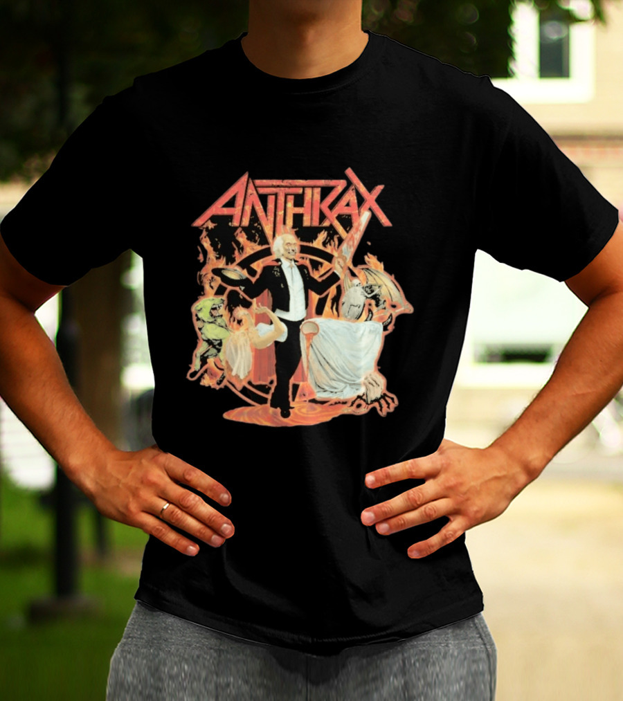 Anthrax North America 2026 Tour Cursum Perficio Fiery Album T-Shirt