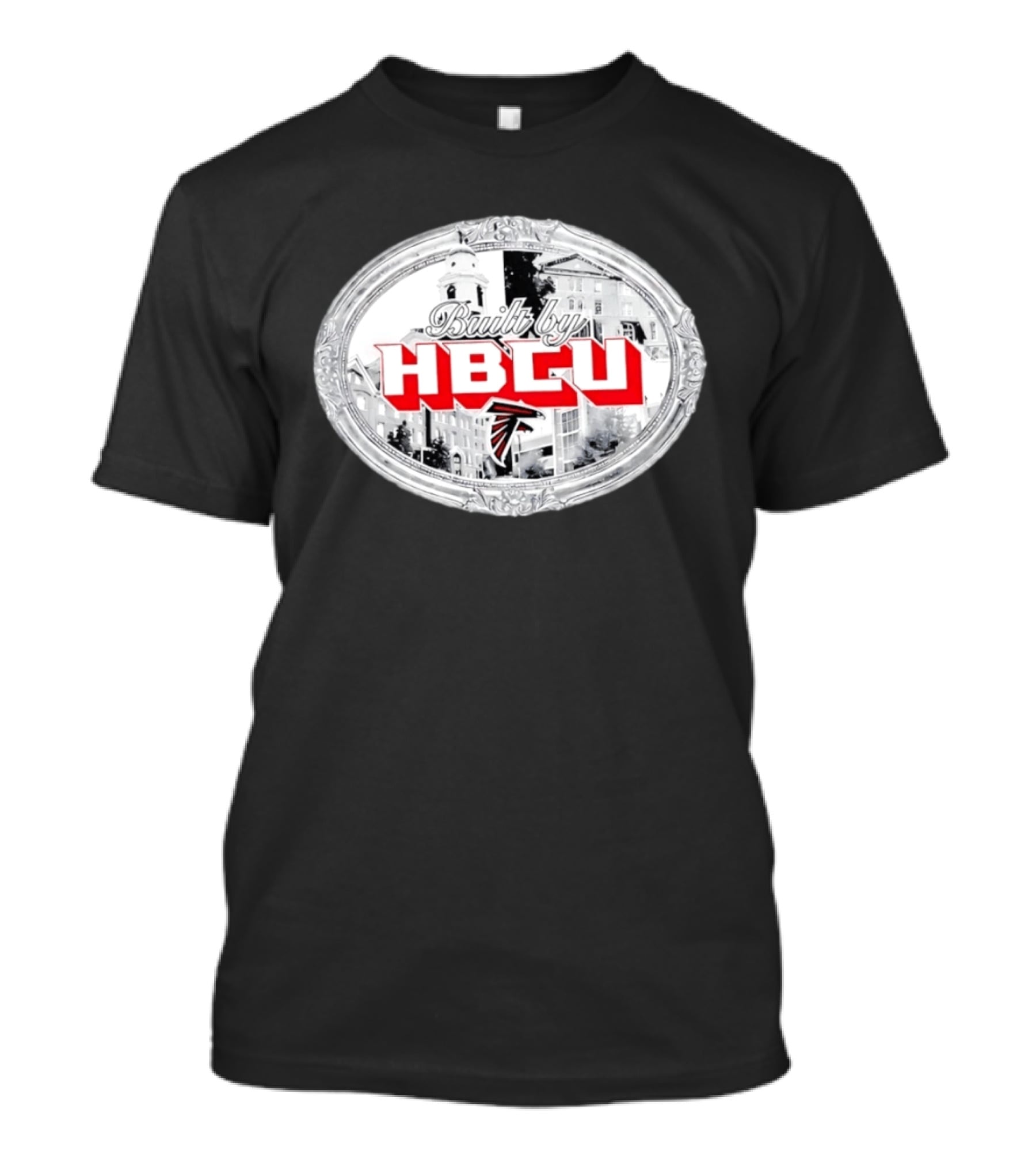 Atlanta Falcons Built By HBCU Historic Black Colleges Football Heritage T-Shirt