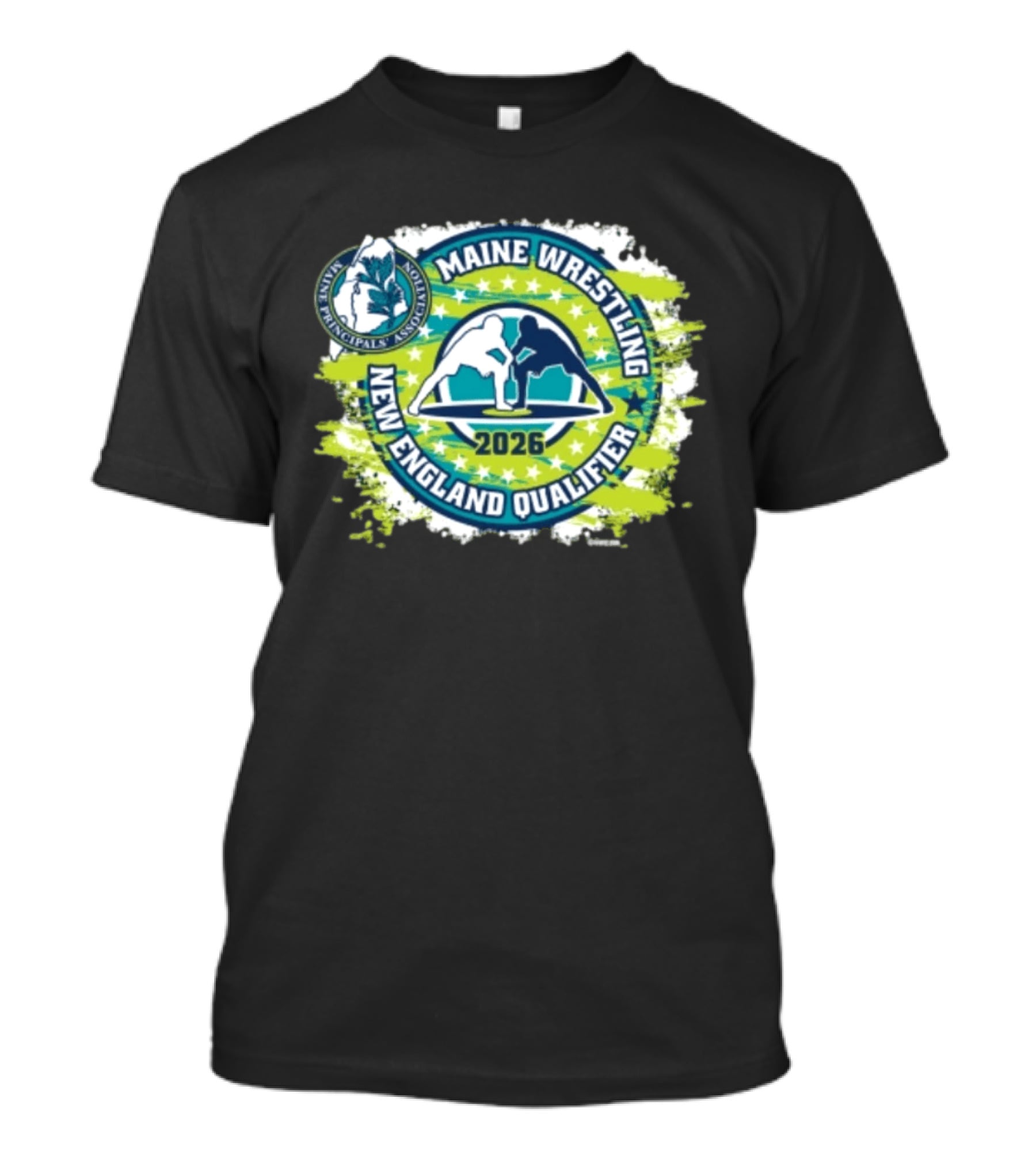 Maine Principals Association Wrestling New England Qualifier 2026 T-Shirt