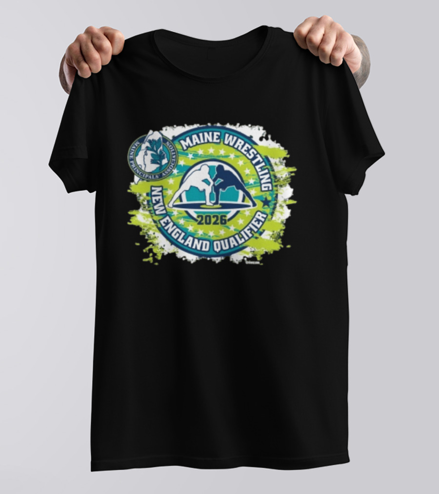 Maine Principals Association Wrestling New England Qualifier 2026 T-Shirt