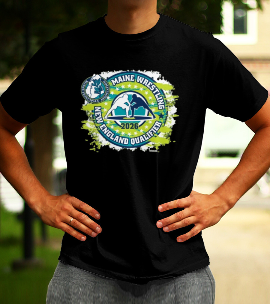 Maine Principals Association Wrestling New England Qualifier 2026 T-Shirt