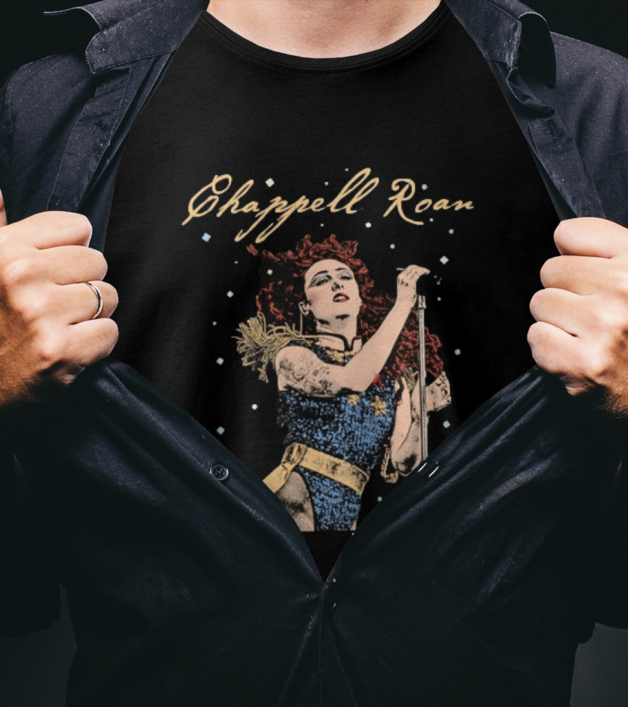 Chappell Roan Live Pop Music Performance Vibrant Artistry T-Shirt