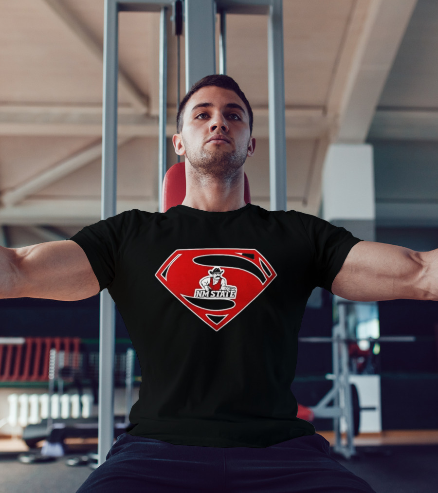 New Mexico State Aggies NM State Superman T-Shirt