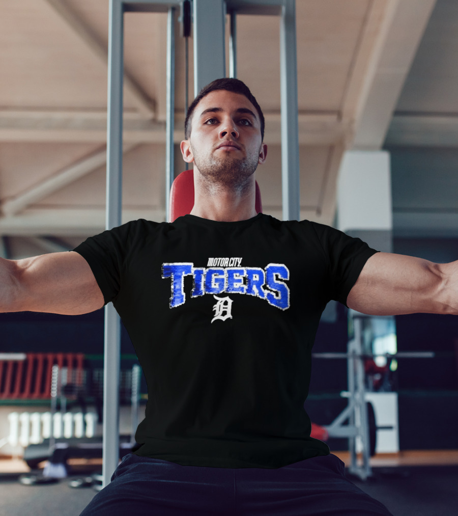 Detroit Tigers Motor City Youth Flip Sequin T-Shirt