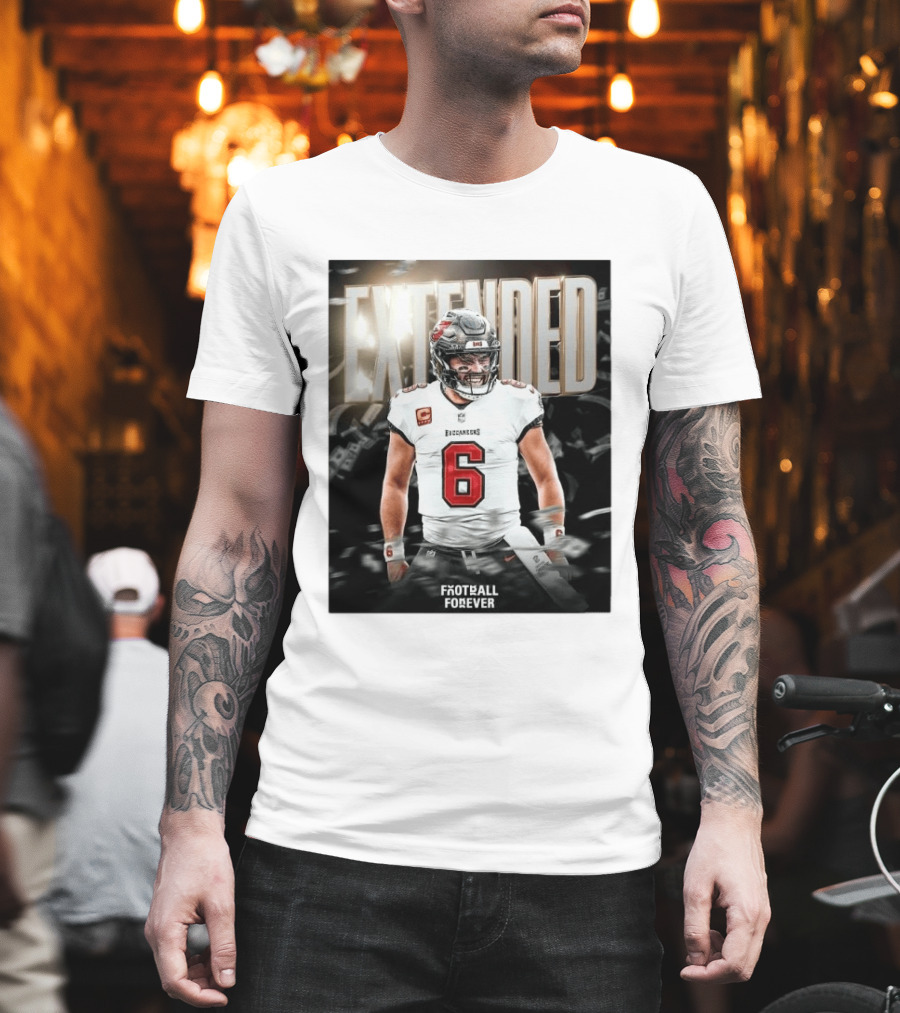 Extended Baker Mayfield Tampa Bay Football Forever T-Shirt