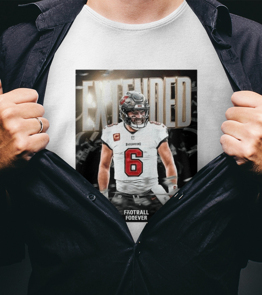 Extended Baker Mayfield Tampa Bay Football Forever T-Shirt
