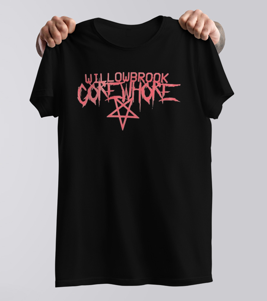 Willowbrook Gorewhore Pentagram Death Metal T-Shirt