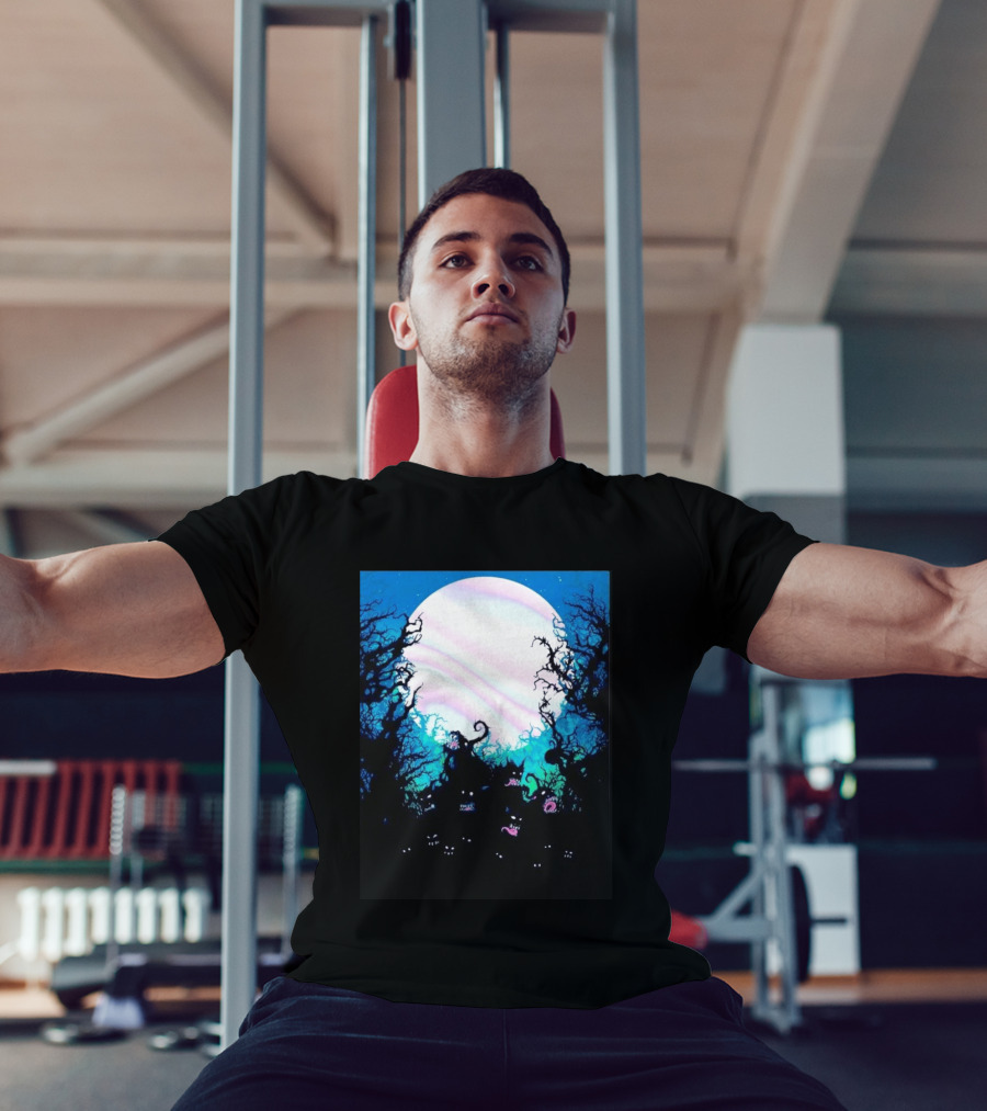Gallows Orchestra Of Wolves Collection Full Moon Enchanted Forest Creatures T-Shirt