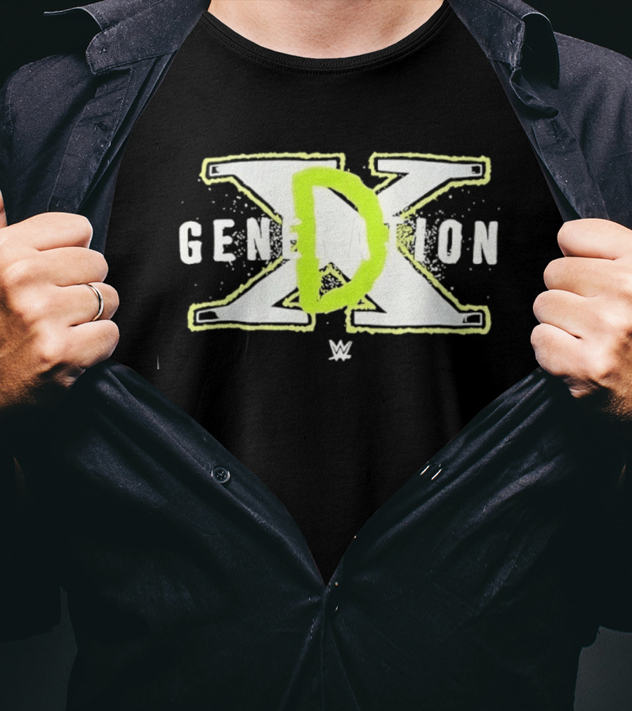 WWE D Generation X DX Generation Wrestling Attitude Era T-Shirt