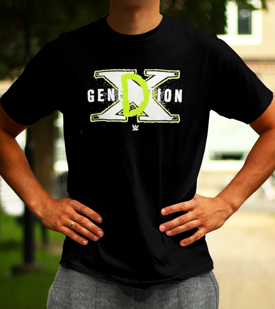 WWE D Generation X DX Generation Wrestling Attitude Era T-Shirt