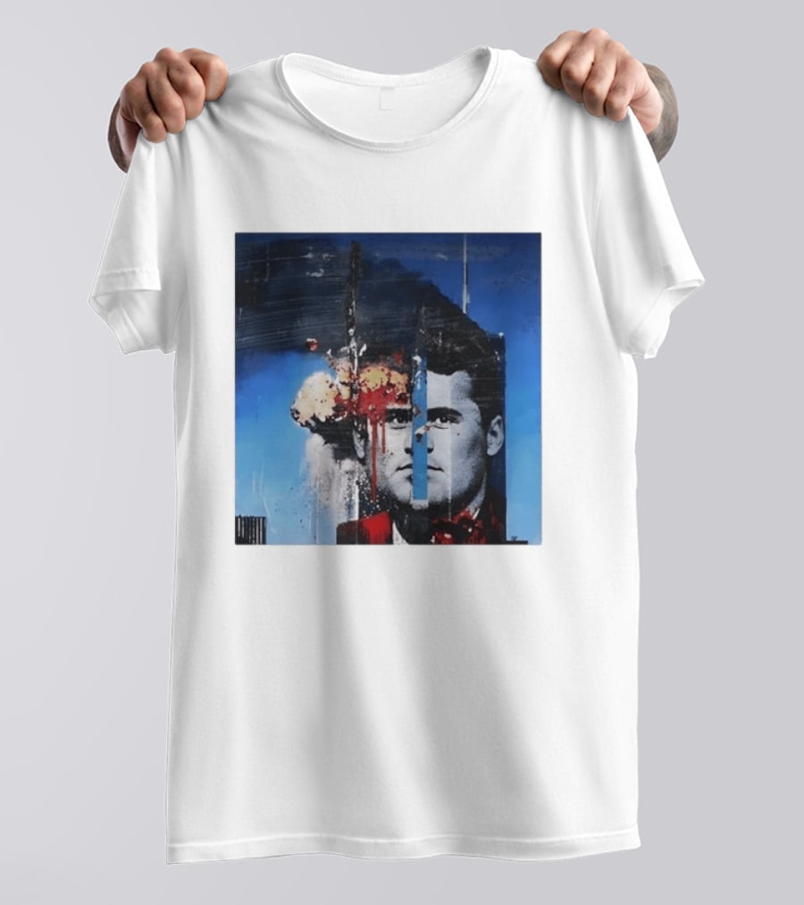 Charlie Kirk September 11 Twin Towers Collage T-Shirt