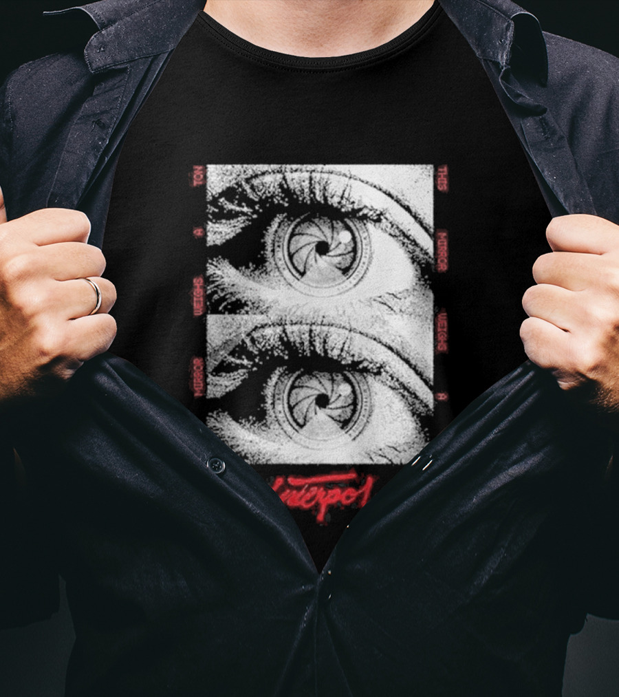 Shepard Fairey Obey Giant Interpol This Mirror Weighs A Ton T-Shirt