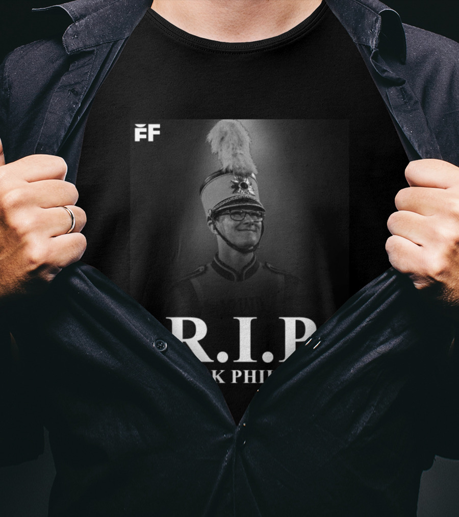 RIP Derek Phillips Marching Band Tribute FF T-Shirt