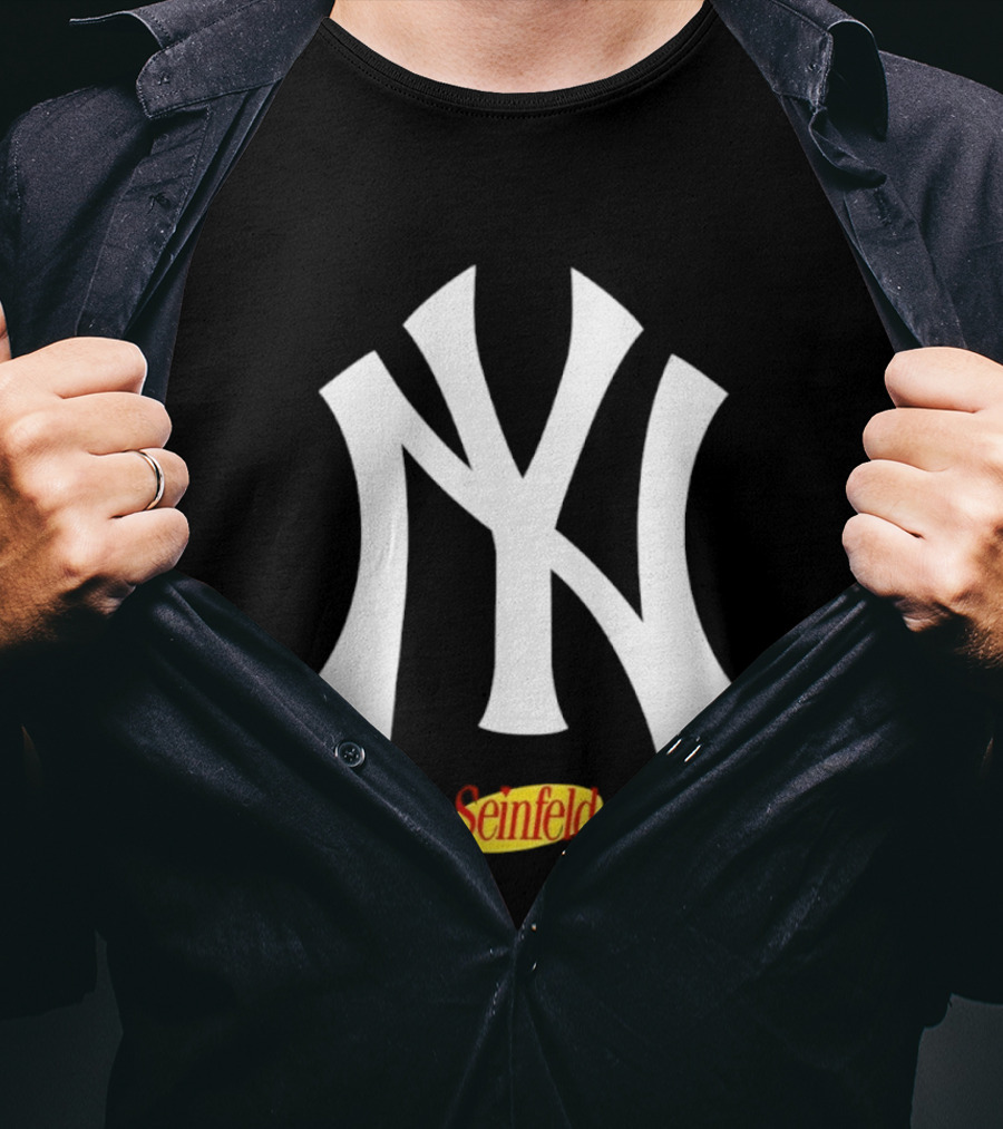 Seinfeld New York Yankees NY TV Show Iconic Collaboration T-Shirt