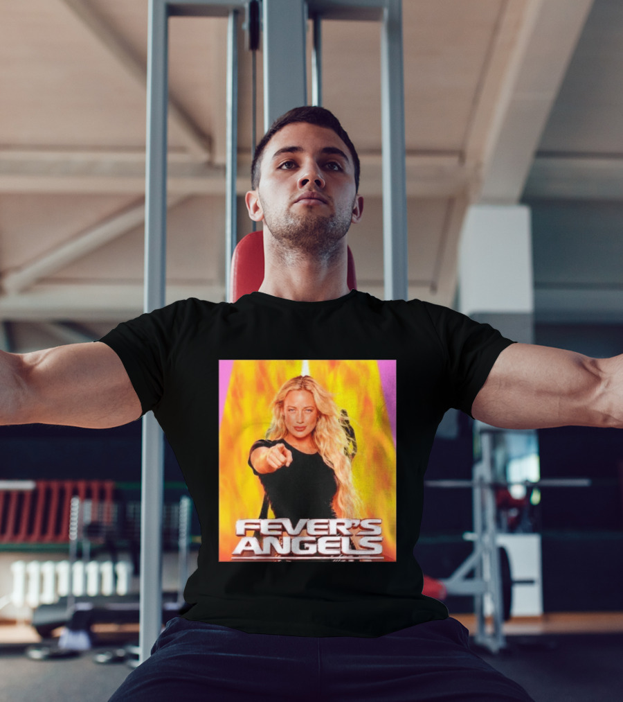 Fever's Angels Full Throttle Action Star Sophie Cunningham T-Shirt
