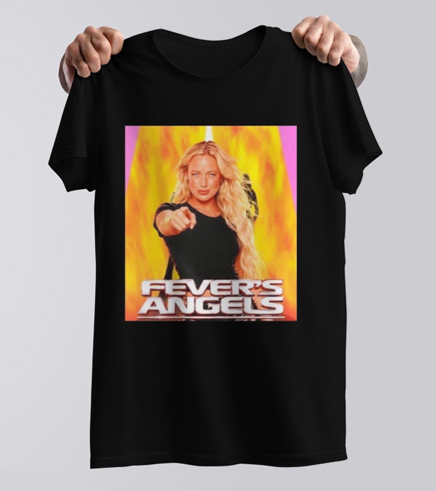 Fever's Angels Full Throttle Action Star Sophie Cunningham T-Shirt