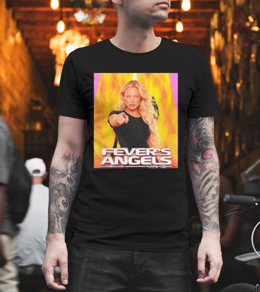 Fever's Angels Full Throttle Action Star Sophie Cunningham T-Shirt