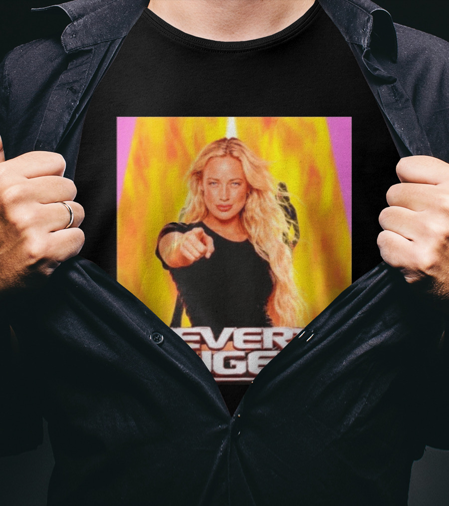 Fever's Angels Full Throttle Action Star Sophie Cunningham T-Shirt