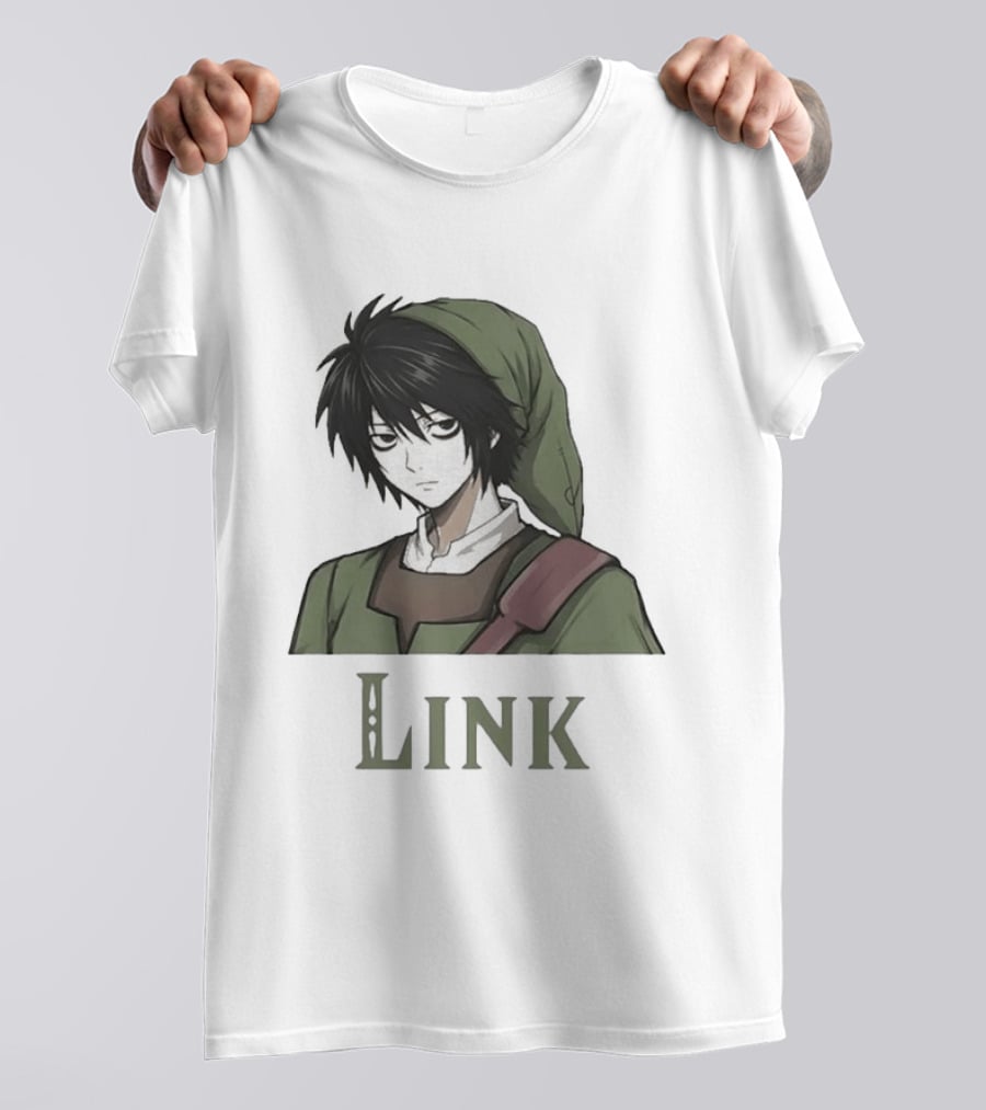 L Lawliet As Link The Legend Of Zelda T-Shirt