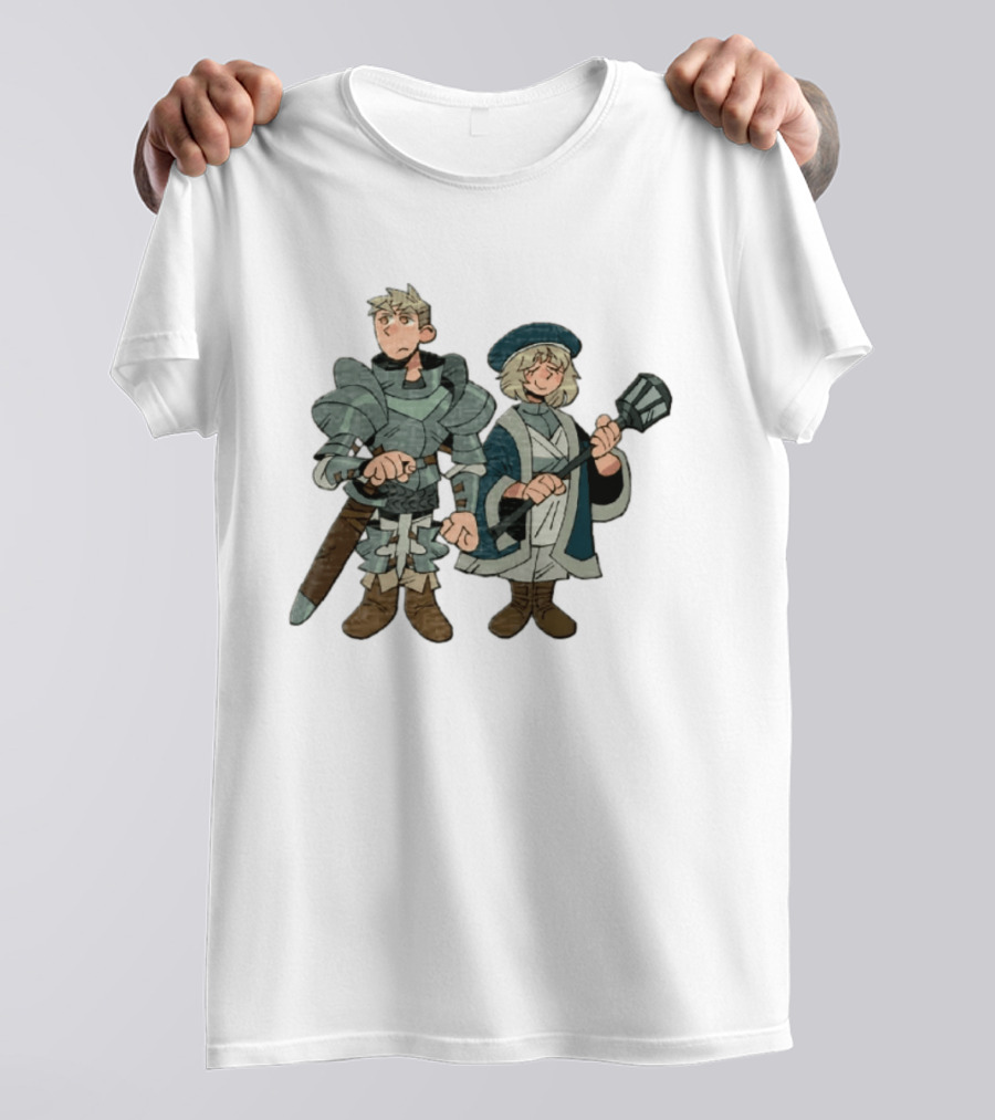 Laios Touden Marcille Donato Characters From Delicious In Dungeon Manga T-Shirt