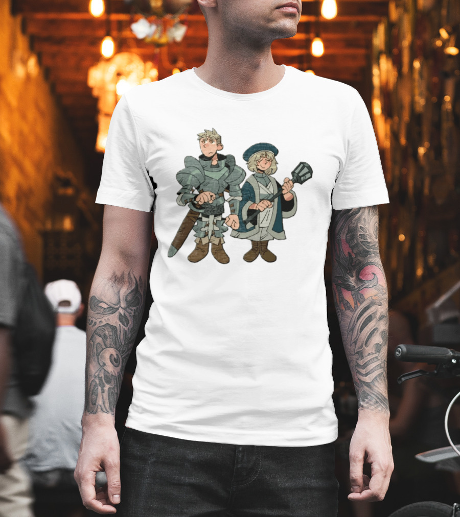 Laios Touden Marcille Donato Characters From Delicious In Dungeon Manga T-Shirt